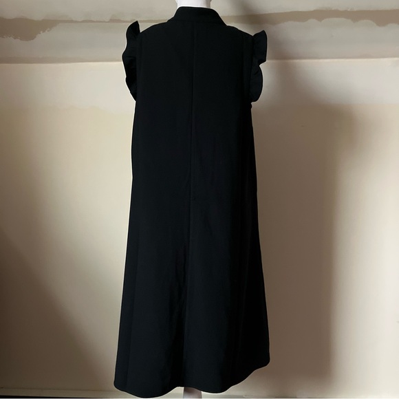 Lilly Pulitzer Adalee Embellished V-Neck Shift Dress in Onyx Black size 6 - Picture 9 of 12